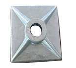 Concrete Tie Rod Square Washer Plates / Steel Pressed Formwork Waler Plate